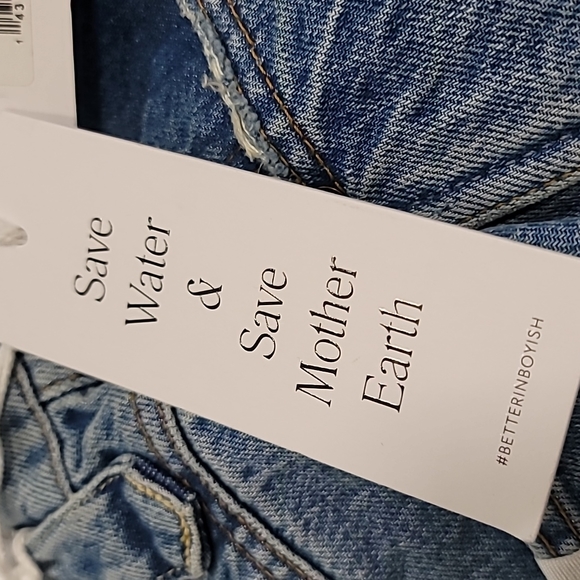 Free people ×Boyish THE CLINT Jeans $208 size 32 - Picture 15 of 16